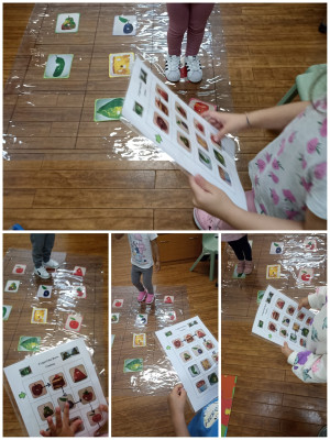 A lagartinha muito comilona